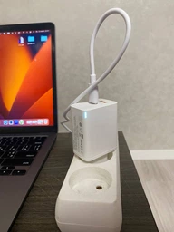 Зарядное устройство RZTK GaN2 65W + кабель USB-C 100W, USB-C (PD3.0) USB-A (QC4.0) White фото от покупателей 1