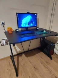 Комп'ютерний стіл Trust GXT 711X Dominus Desk Black (22523/24503) фото від покупців 12