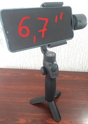 Ручной стабилизатор-стедикам Baseus Control Smartphone Handheld Gimbal Stabilizer трех-осевой стабилизатор для телефона и экшн-камеры фото от покупателей 2