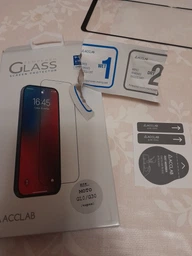 Защитное стекло ACCLAB 9H для смартфона Motorola Moto G10/G30 Black (1283126514371)