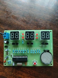 Часы электронные AT89C2051 DIY набор для самостоятельной сборки, радиоконструктор арт.100539-3 фото от покупателей 4
