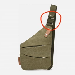 Сумка нагрудна Wallaby Сірий 1135 grey 28х22х2 см фото від покупців 7