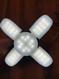 LED лампа ліхтар для аварійного освітлення, вбудований акумулятор, Power Bank 3600 mAh, зарядка від сонця, захист від вологи. фото від покупців 1