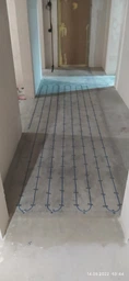 Электрический теплый пол Valmi 7 м²- 8,4 м² /1400Вт (70м) тонкий греющий кабель под плитку 20 Вт/м с программируемым терморегулятором E 51 фото от покупателей 4