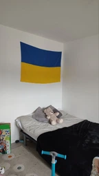 Флаг Украины государственный уличный габардин Trend 91 х 136 см Сине-желтый фото от покупателей 8