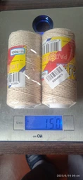 Шпагат Радосвіт хлопковый белый, 630 текс, 100 метров 2 шт (4820172932864)
