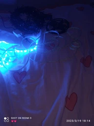 Світлодіодна вологостійка самоклейна стрічка Nazim Rainbow Light з пультом ДУ і блоком живлення фото від покупців 1