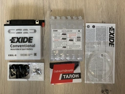 Мото аккумулятор Exide Conventional 5 Ah Ев (-/+) 65EN (EB5L-B) фото от покупателей 3