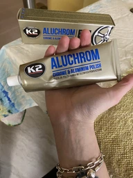 Полировальная паста для хрома и алюминия K2 Aluchrom (K003) 120г