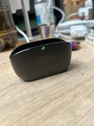 Навушники JBL Wave Buds, Bluetooth, мікрофон, чохол з функцією зарядки, технологія "JBL Deep Bass Sound", Black фото від покупців 1