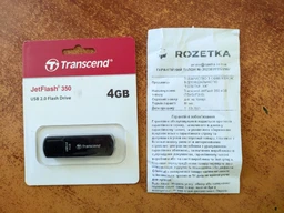 Флеш пам'ять USB Transcend JetFlash 350 4GB USB 2.0 Black (TS4GJF350) фото від покупців 6