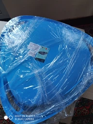 Санки-тарілка Plastkon Meteor 70 см Зелена фото от покупателей 1