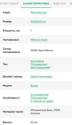 Подушка для путешествий MirSon №8771 Naturale Line 16-9000 Black Stone 100% Memory (2200006348566) фото от покупателей 3