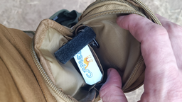 Тактичний підсумок Molle сумка органайзер для телефону універсальна мультикам фото від покупців 5