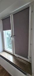 Ролета тканевая термо Tanova Рогожка БО крем 82.5х170 см фото від покупців 4