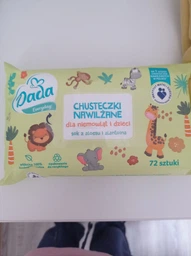 Дитячі вологі серветки Dada "Everyday" з екстрактом ромашки, Box 3уп*72 шт