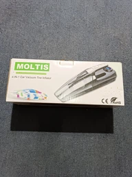 Автомобильный беспроводной ручной пылесос Moltis c компрессором G4 А, 120Вт с HEPA-фильтром из ABS пластика черный фото от покупателей 9