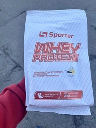 Сироватковий протеїн Sporter Whey Protein порошок 700 г Ванільний крем (4820249721414) фото від покупців 2