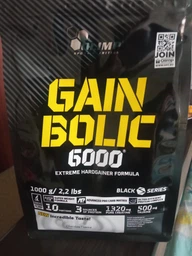 Гейнер Olimp Sport Nutrition Gain Bolic 6000, 1 кг - Ваниль