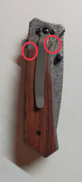 Ніж розкладний Sigma 122 мм ручка Дерево (4375821) фото від покупців 1