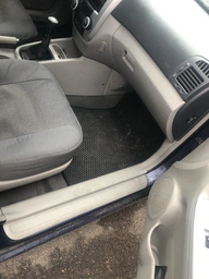 EVA килимки EVAtech в салон авто для Citroen C-Elysee Restyling 2016+ 2 покоління Sedan EU 5 шт Grey/Black (CN12710C5SGB)