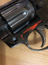 Револьвер флобера ZBROIA PROFI-4.5" (чорний/пластик) фото від покупців 1