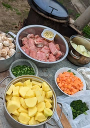 Мангал сковорода 50 см SHOP PAN з диску борони + кришка фото від покупців 8