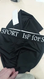 Спортивные леггинсы для фитнеса высокие женские ISSA PLUS 11505 S Черные (issa2000410542655)