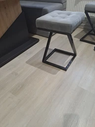 Табурет Лофт otto UNI м’який 35х35х53см сірий мікровелюр loft фото від покупців 12