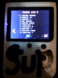 Ретро ігрова приставка c джойстиком Dendy Sup Retro Game Box with Controller 400 ігор Blue [48837] фото від покупців 18