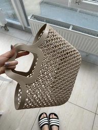 Кошик для зберігання універсальний MBM HOME FH-08 LIGHT BROWN пластиковий світло-коричневий