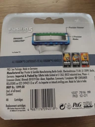Сменные картриджи для бритья (лезвия кассеты) мужские Gillette Fusion 5 Proglide Power 4 шт фото от покупателей 3