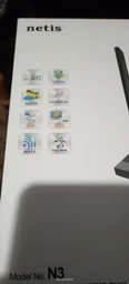 Маршрутизатор Netis N3 AC1200 двухдиапазонный Wi-Fi роутер скорость до 1200Мбит/с, 3x GE LAN, 1x GE WAN Черный