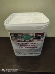 Серветки вологі Tidy up Dispenser systems універсальні 400 штук 2020001 фото від покупців 3
