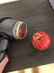Профессиональный фен для волос Grunhelm GHD-596G, 1800 Вт, дорожный, синий фото от покупателей 1