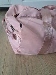 Спортивна сумка жіноча з відділом для взуття Pink дорожня модель 120-1 (Рожева) фото від покупців 1