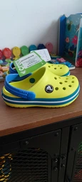 Крокси Crocs Kids Crocband Clog Tennis Ball Green J1-32.5-20.5 см 204537 фото від покупців 6