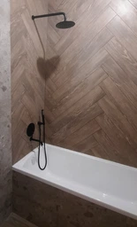 Смеситель для душа PERLA "SMART" встр. круглый ЧЕРНЫЙ 3 реж. PSS7804B
