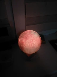 Нічник настільний LED RGB 3D Galaxy 12 см з пультом та акумулятором фото від покупців 14