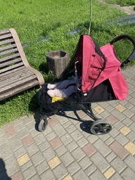 Антимоскітна сітка для колясок та автокрісел універсальна Sunveno Рожевий (4051) фото від покупців 5