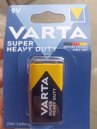 Батарейка VARTA SUPERLIFE 6F22 BLI 1 шт (02022101411) (4008496556427) фото от покупателей 3