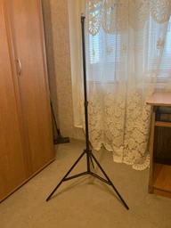 Телескопический Штатив для кольцевой лампы Stand, GoPro, Камеры, Фотоаппарата, Студийная фото стойка 210см фото от покупателей 10