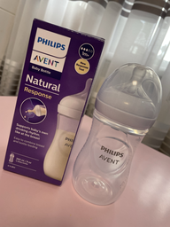 Пляшечка для годування Philips AVENT Natural Природний потік 260 мл (SCY903/01) фото від покупців 8
