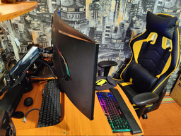 Монитор 34" QUBE Overlord C34UQ144 фото от покупателей 19