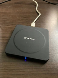 Беспроводное зарядное устройство Real-El WL-710 Черное (EL123160018) фото от покупателей 3
