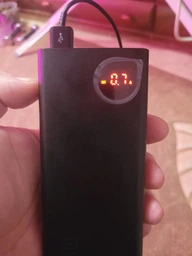 УМБ Павербанк 20000 mAh 22.5W Baseus Adaman с быстрой зарядкой Power Bank портативное зарядное устройство повербанк 2USB/1Type-C Черный фото от покупателей 1