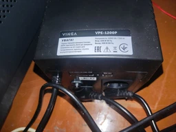 ИБП Vinga LED 800VA Shuko Plastic Case (VPE-800P) фото от покупателей 1