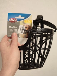 Trixie Muzzle намордник для собак L - чорний фото от покупателей 4