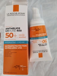 Солнцезащитный увлажняющий крем La Roche-Posay Anthelios UVmune 400 SPF50+ для лица и кожи вокруг глаз 50 мл (3337875797719) фото от покупателей 5