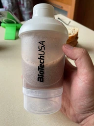 Шейкер BioTeсh Wave+Nano Shaker 300 мл + 1 контейнер Салатовый фото от покупателей 1